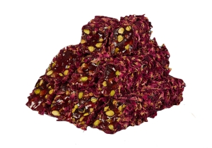 The Ottoman Bazaar - Pomegranate Flavor with Pistachio covered Rose Leaves